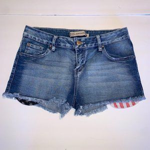 Velvet Heart Premium Jean Shorts American Flag